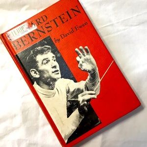 Leonard Bernstein by David Ewen Biography for Young People Book 1961 Music HC